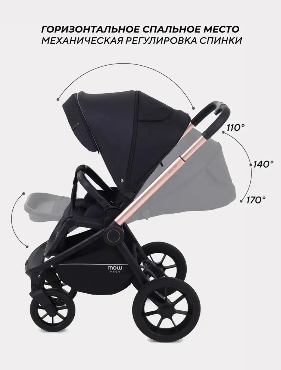 Коляска MOWBABY ZOOM 3 в 1 - Коляски (Товары для детей) в Минусинск