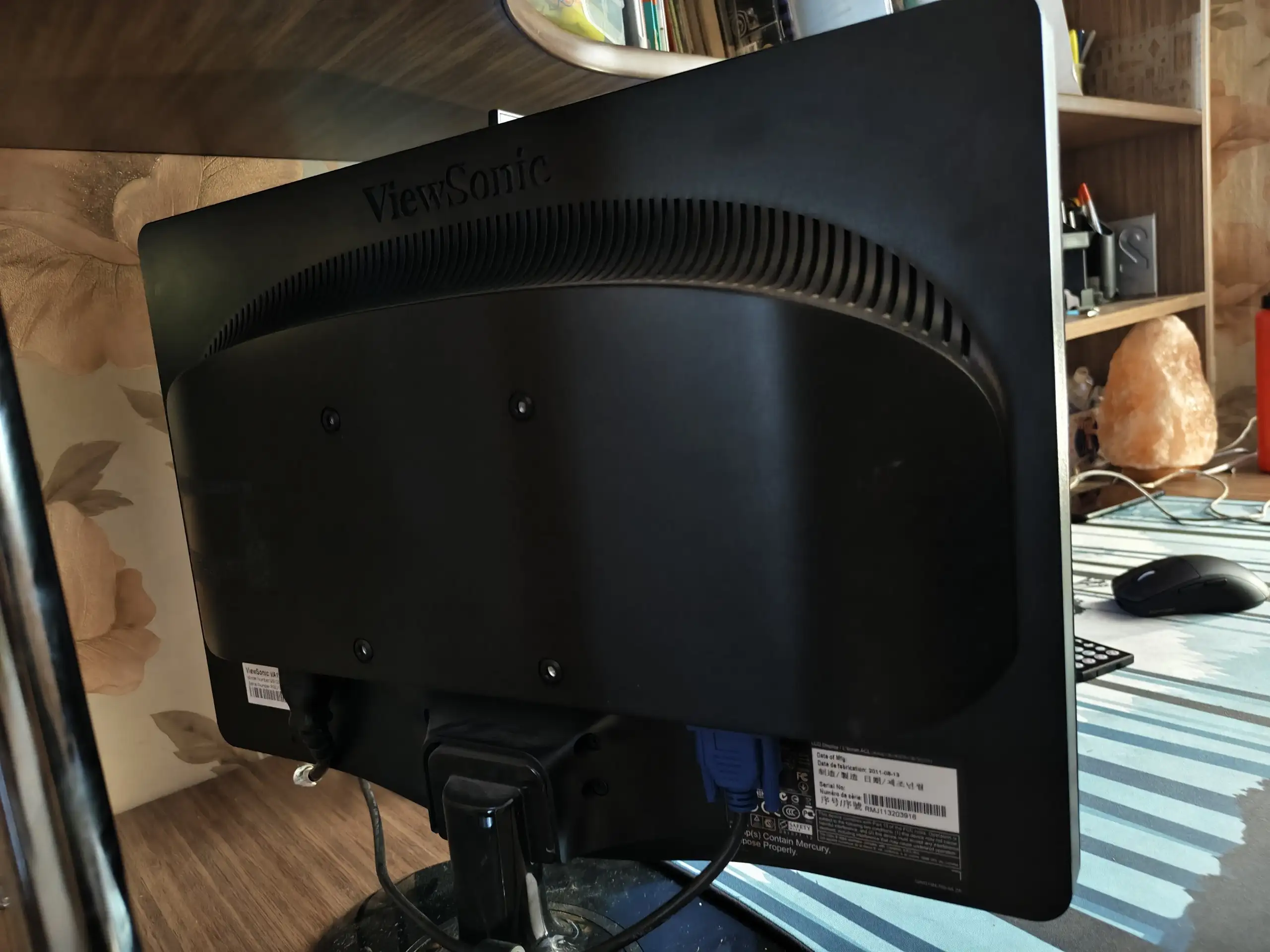 Монитор ViewSonic 60Гц б/у - Мониторы (Электроника) в Минусинск