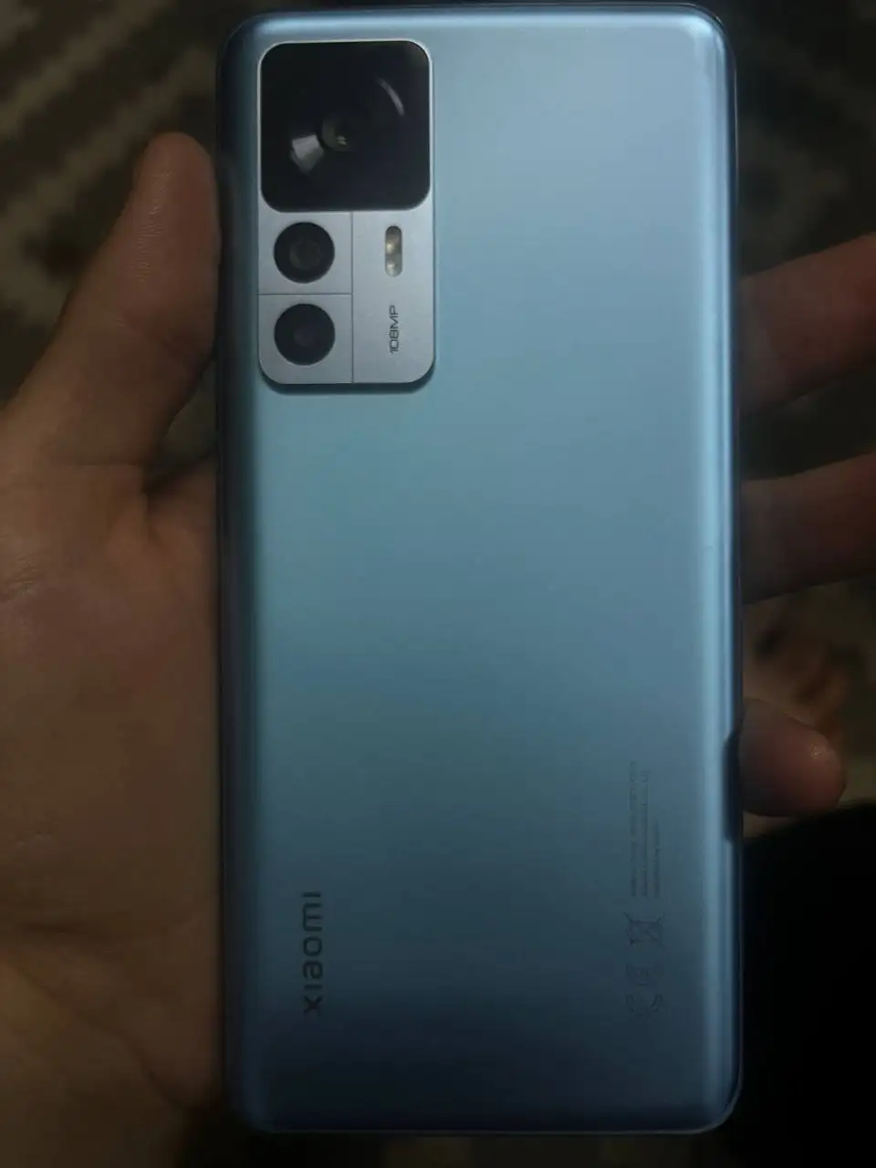 Xiaomi 12T 256GB с трещиной - Мобильные телефоны (Электроника) в Минусинск