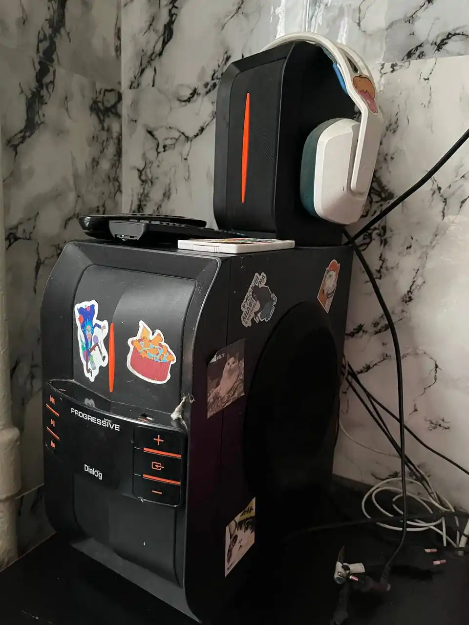 Продажа аудиосистемы Dialog с сабвуфером и 5 колонками