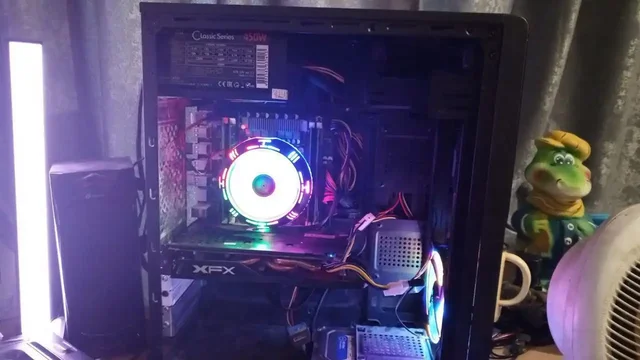 Игровой ПК с периферией и монитором - частное объявление в Новосибирск