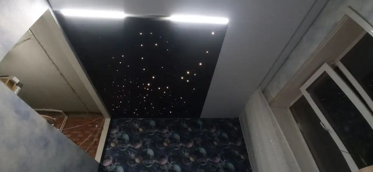 Натяжные потолки и стены с гарантией до 12 лет