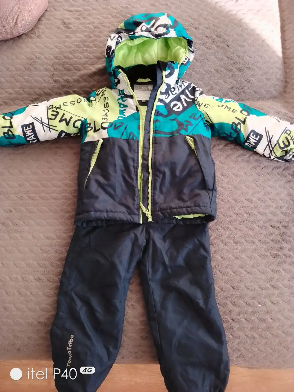 Зимний костюм для мальчика Tokka Tribe размер 110