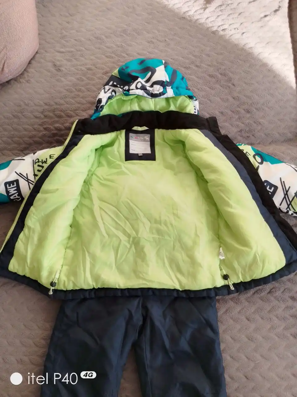 Зимний костюм для мальчика Tokka Tribe размер 110