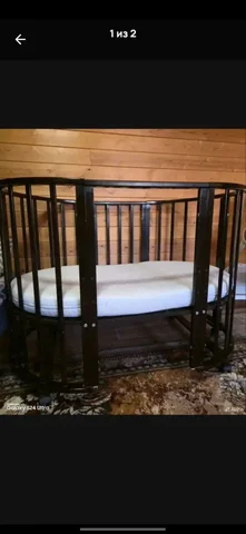 Кроватка с матрасом - Одежда детская в Новосибирск