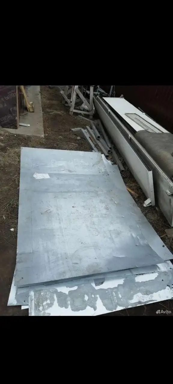 Продажа оцинкованных гладких листов б/у (упаковочные) - Барахолка в Новосибирск