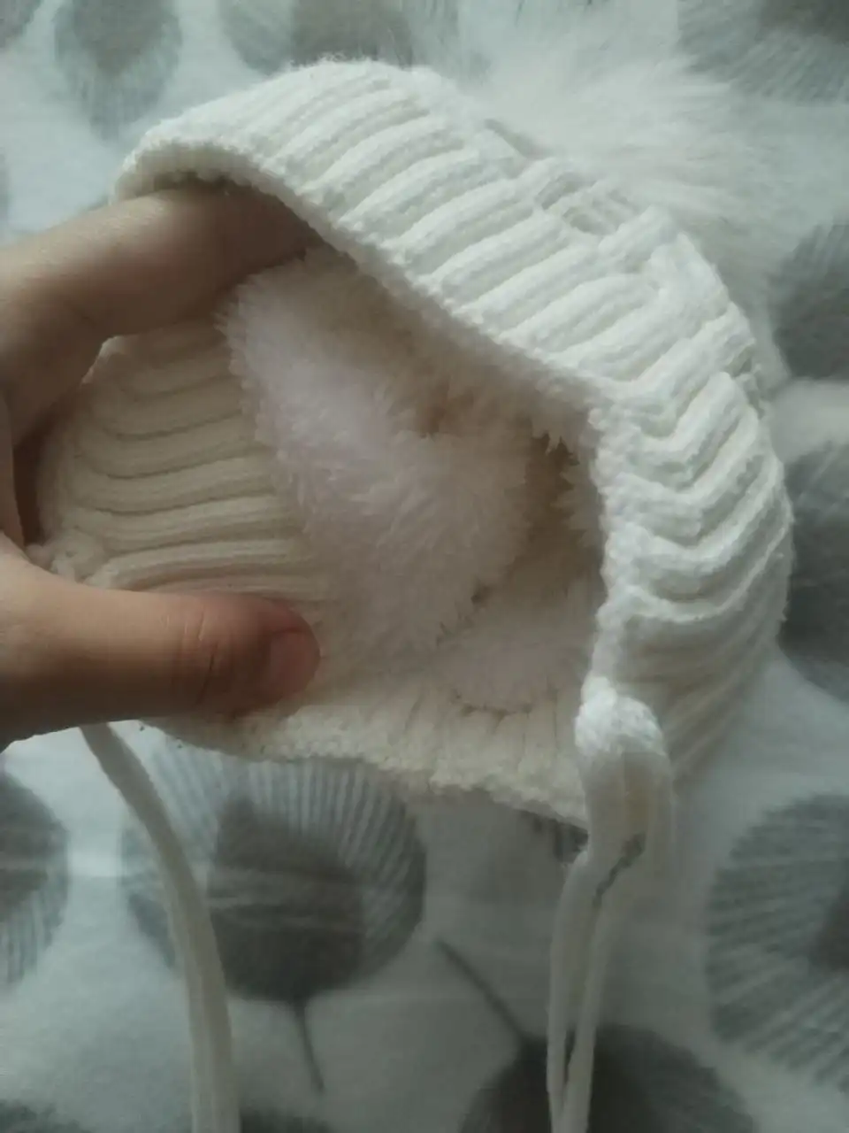 Шапочка для новорожденной девочки - Товары для детей в Новосибирск