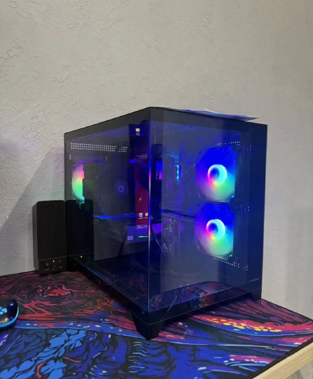 Комплект ПК Ryzen 7 9800X3D + RTX 5060 с монитором - Компьютерная техника (Электроника) в Новосибирск