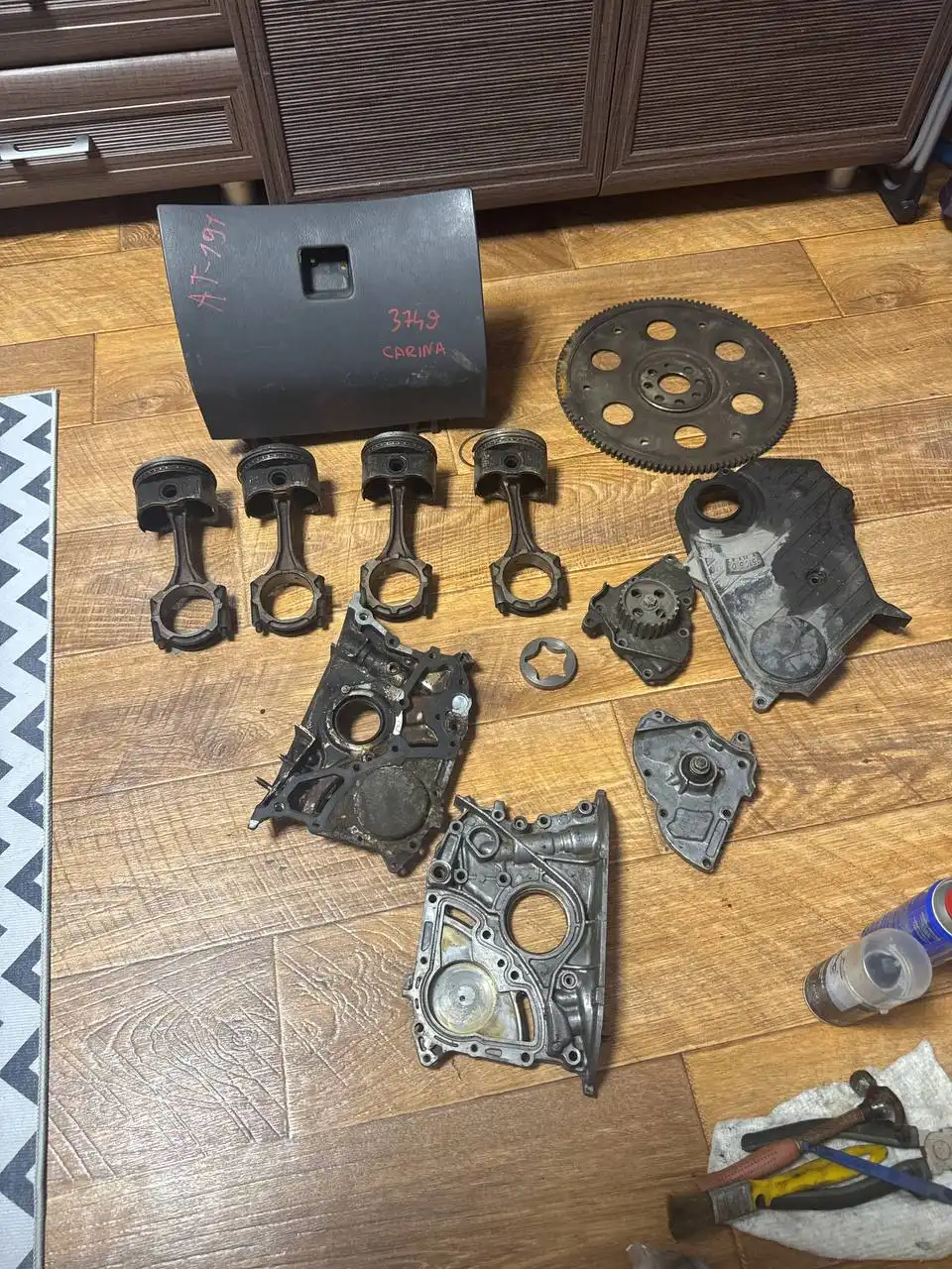 Продам шатуны облегченные 4SFE и другие запчасти - Автозапчасти для двигателя (Запчасти) в Новосибирск