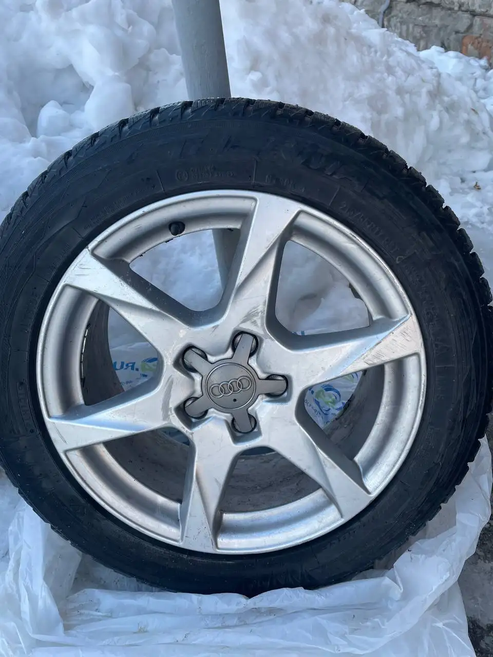 Продам диски 5/112 57.1 центральное R17 - Диски (Запчасти) в Новосибирск