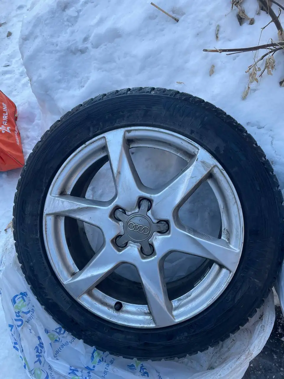 Продам диски 5/112 57.1 центральное R17 - Диски (Запчасти) в Новосибирск