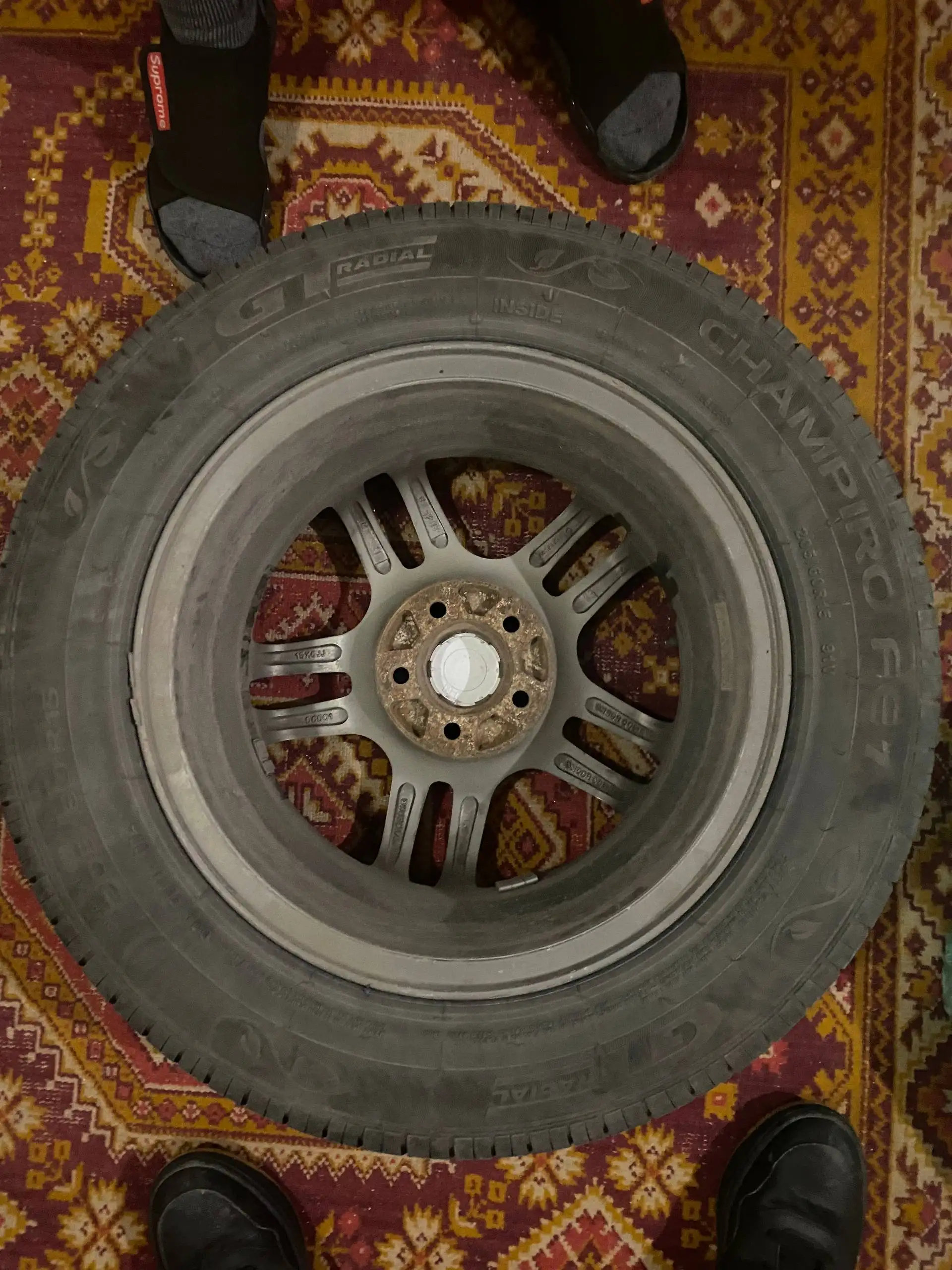 Комплект колес 205/60 R15 5x100 для Subaru Legacy - Запчасти (Авто) в Новосибирск