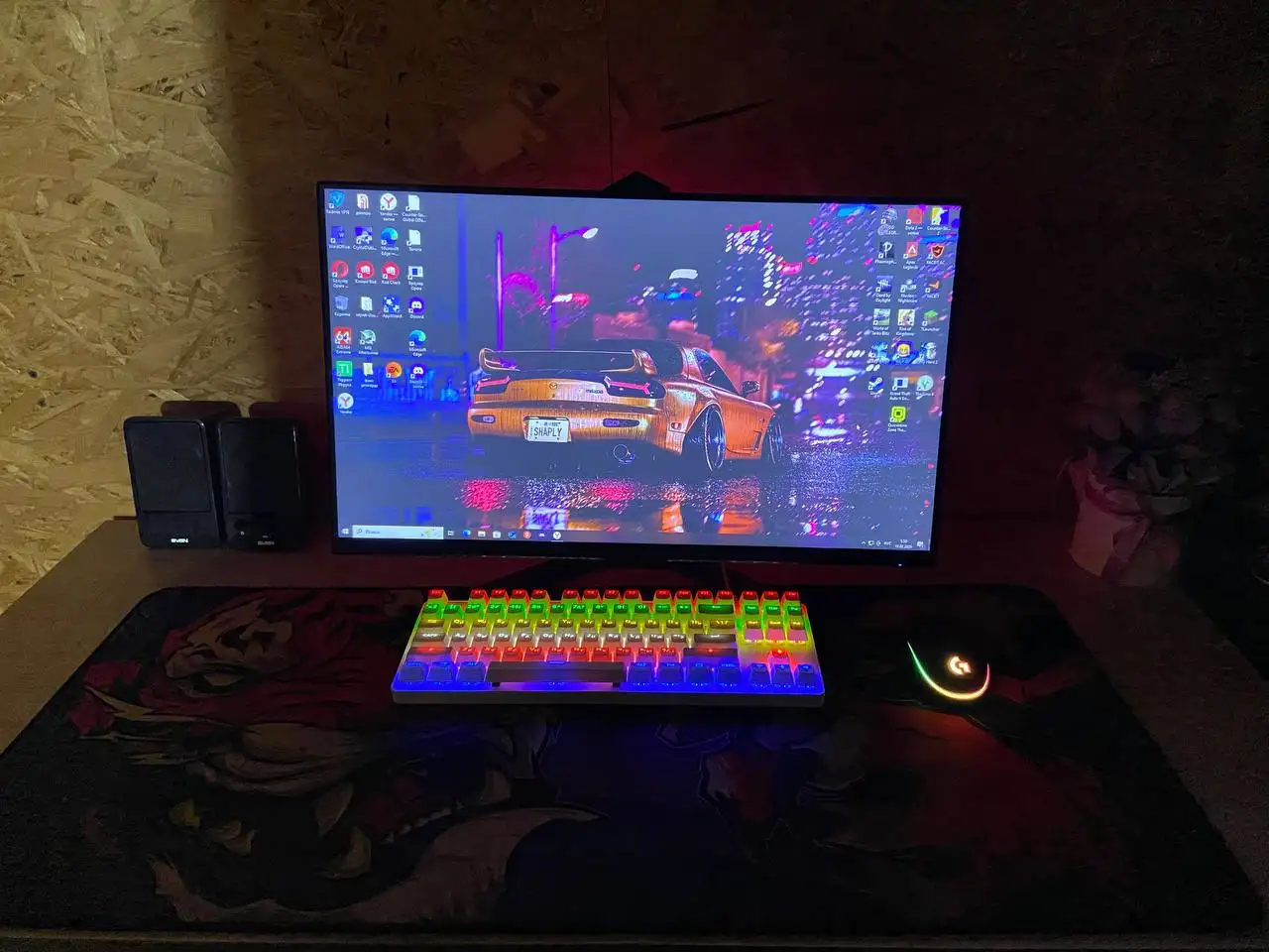 Продам ПК комплектом с монитором 180 Гц Ardor - Компьютеры и комплектующие (Электроника) в Новосибирск