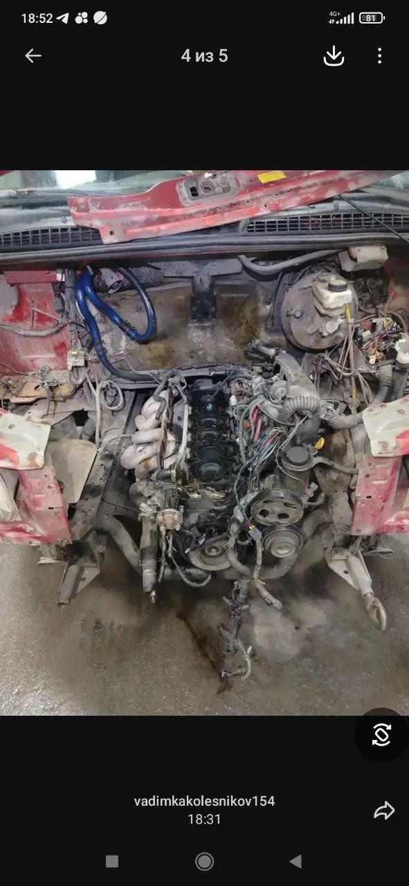 Свап с Газели 1JZ с навесным оборудованием - Свап (Авто) в Новосибирск