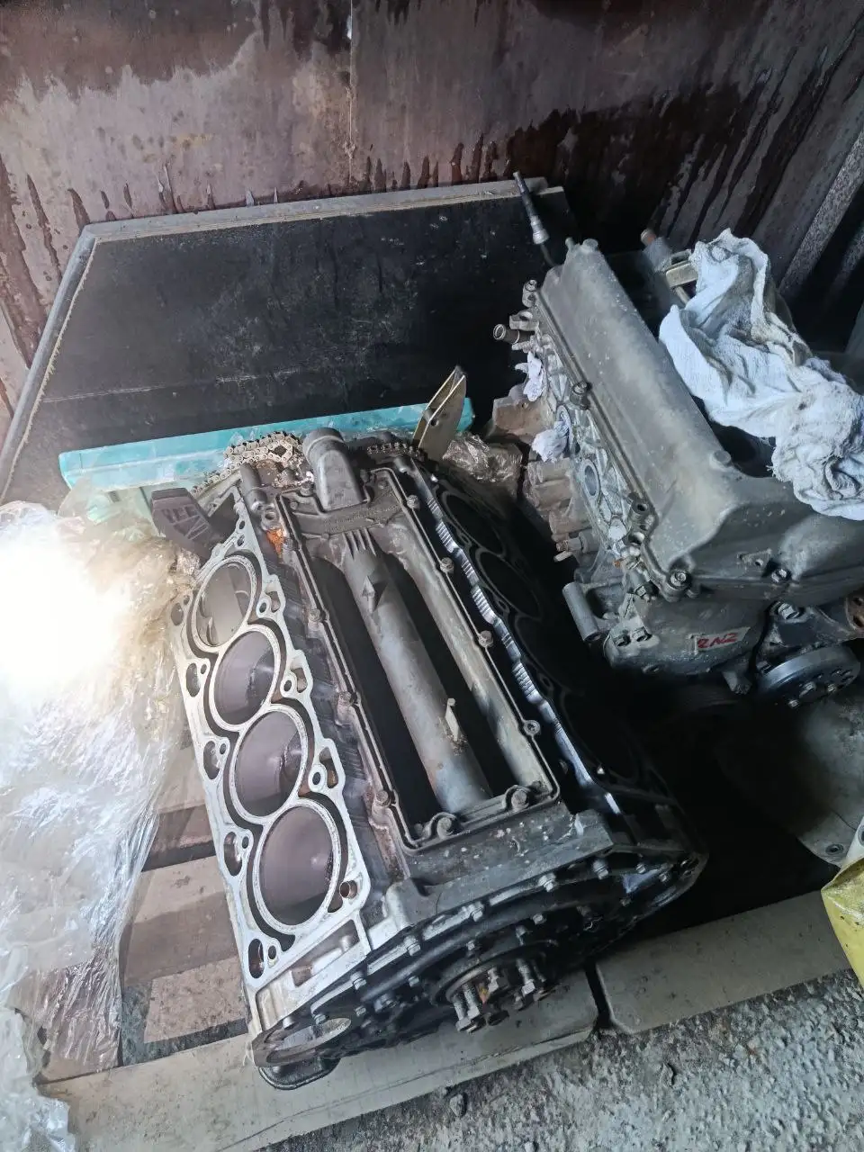Продам шорт блок двигателя BMW N62 4.4 - Автозапчасти (Запчасти) в Новосибирск