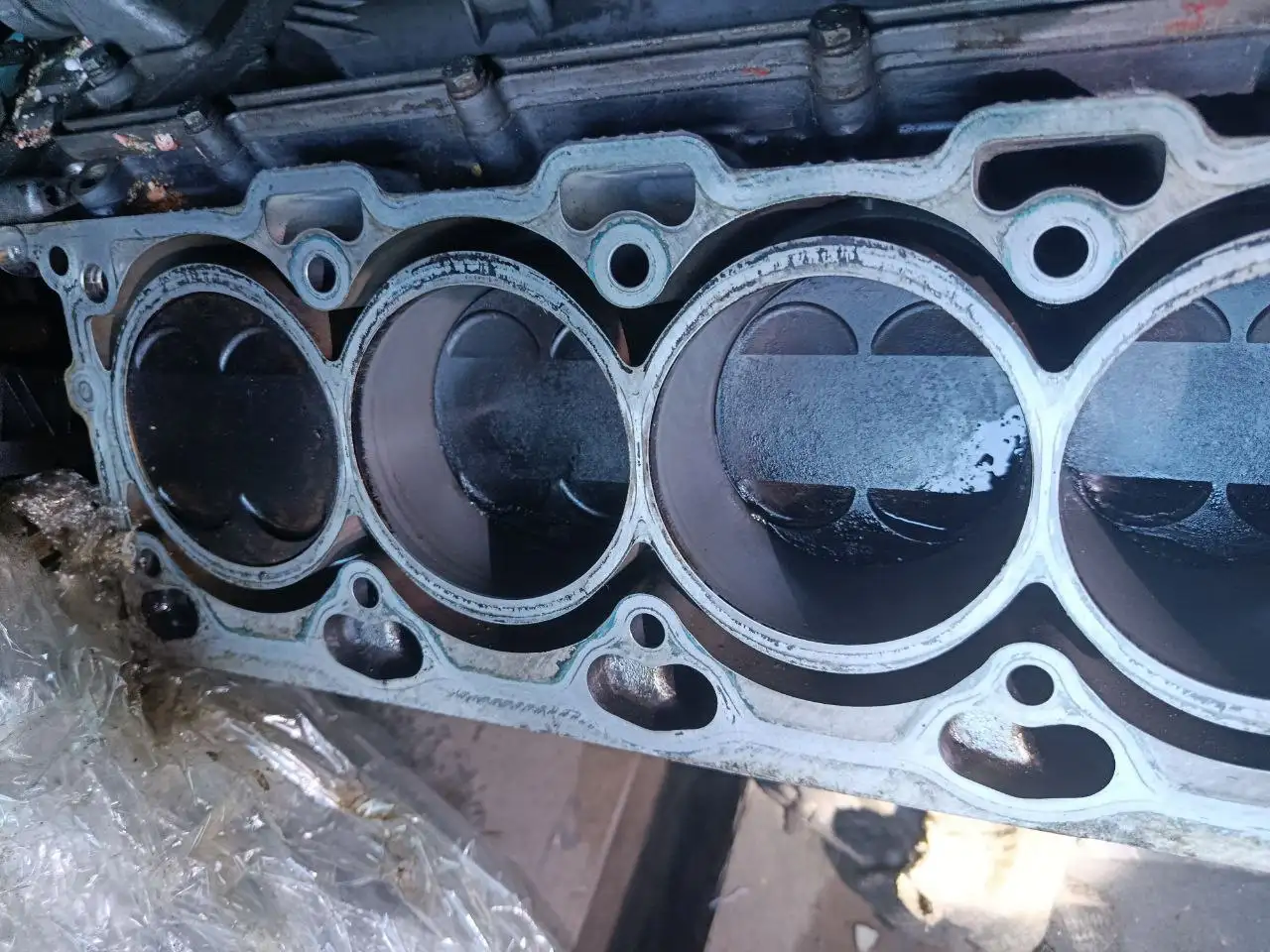 Продам шорт блок двигателя BMW N62 4.4 - Автозапчасти (Запчасти) в Новосибирск