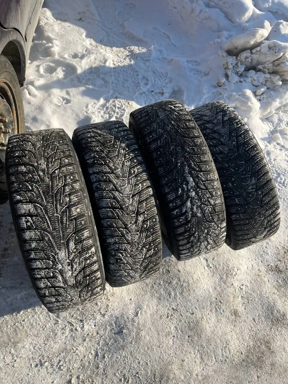 Диски R15 с резиной Ханкук - Диски и шины (Запчасти) в Новосибирск