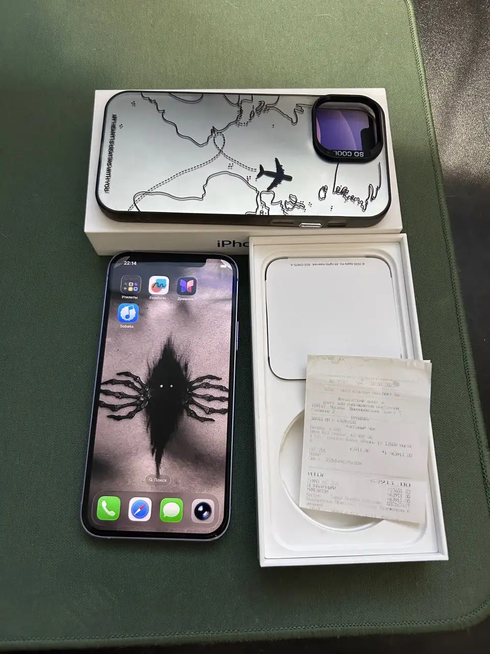 Продам iPhone Purple 12/128 - Смартфоны (Электроника) в Новосибирск