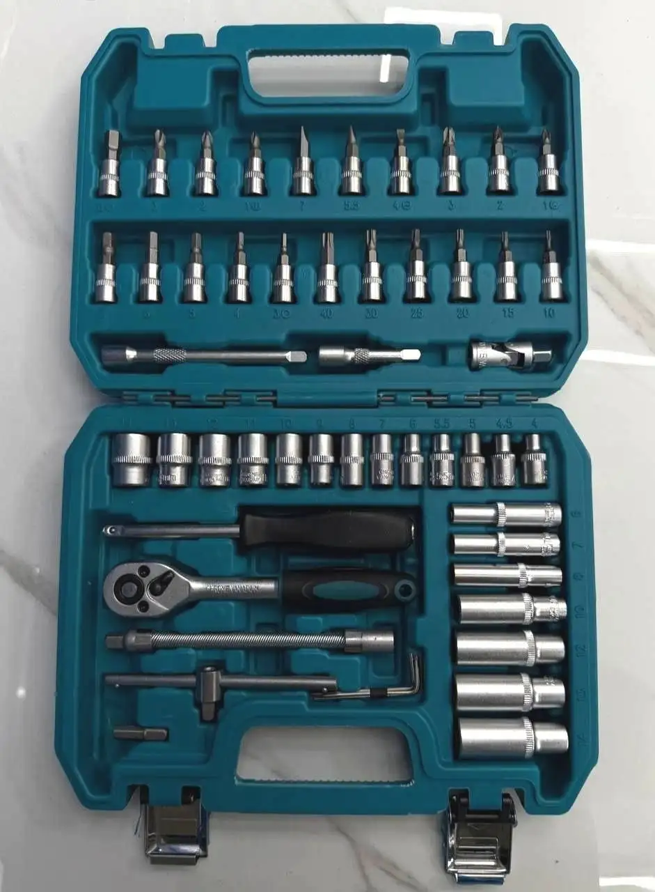 Набор инструментов 53 предмета Cr-V для ремонта и сборки - Барахолка в Новосибирск