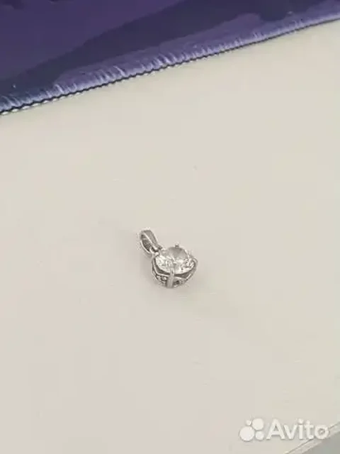 Серебряная подвеска SOKOLOV с фианитами - частное объявление в Новосибирск
