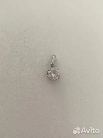 Серебряная подвеска SOKOLOV с фианитами - Ювелирные украшения (Красота и здоровье) в Новосибирск