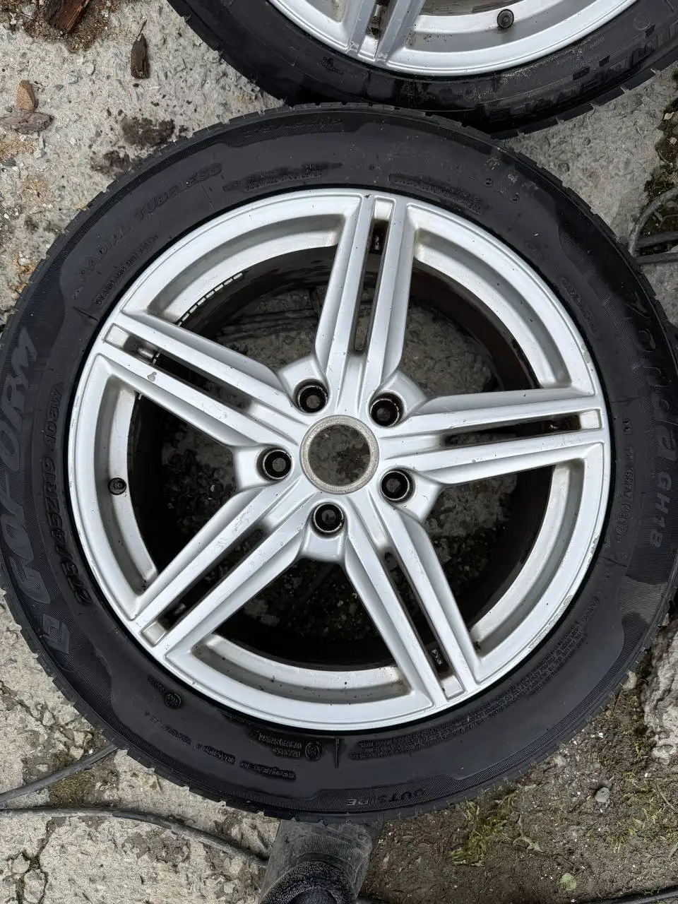 Диски с резиной 275/45R19 5x108 - Колёса и шины (Авто) в Новосибирск