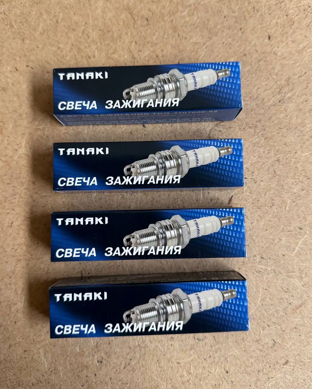 Свечи TANAKI на Газель 406 - Запчасти (Авто) в Новосибирск