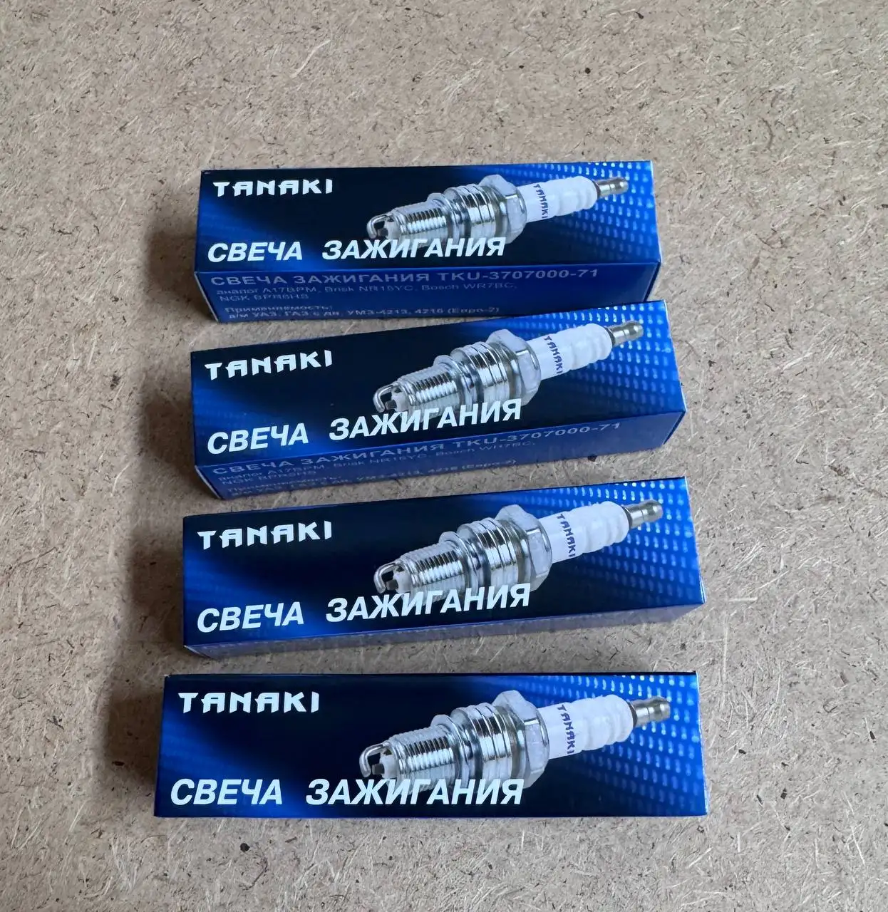 Свечи TANAKI на Газель - Запчасти для двигателя (Авто) в Новосибирск