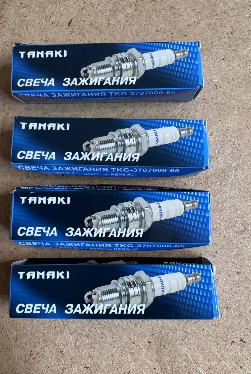 Свечи TANAKI на Газель УМЗ А274,А275 (Evotech 2,7) - Запчасти и аксессуары (Авто) в Новосибирск