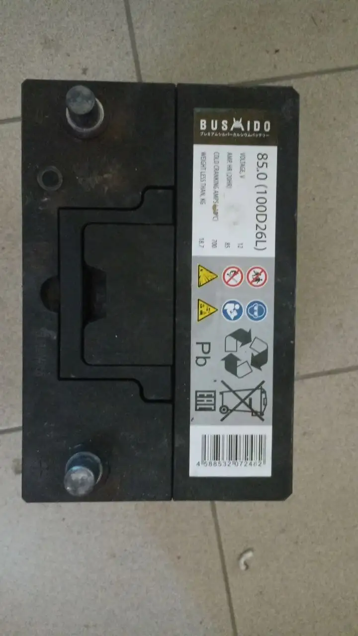 Продам новый аккумулятор BUSHIDO 85 - Аккумуляторы (Авто) в Новосибирск