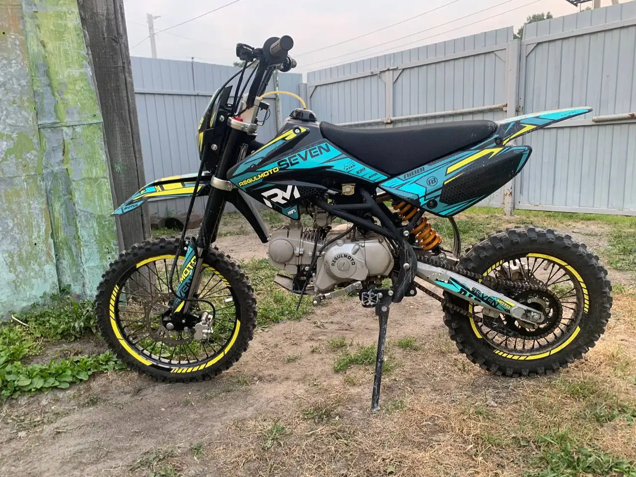 Продам питбайк Regulmoto seven 125e - Мототехника (Хобби и отдых) в Новосибирск