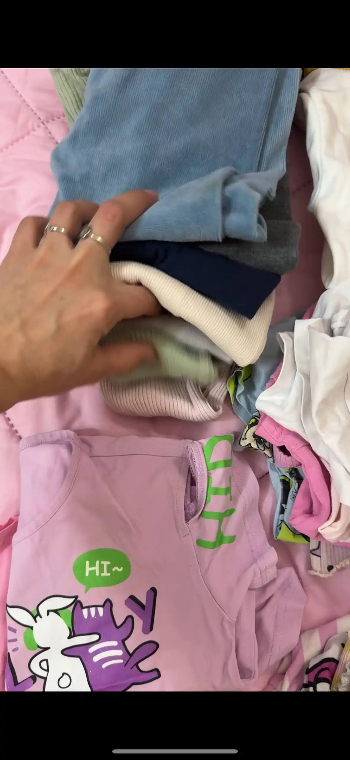 Пакет вещей для девочки