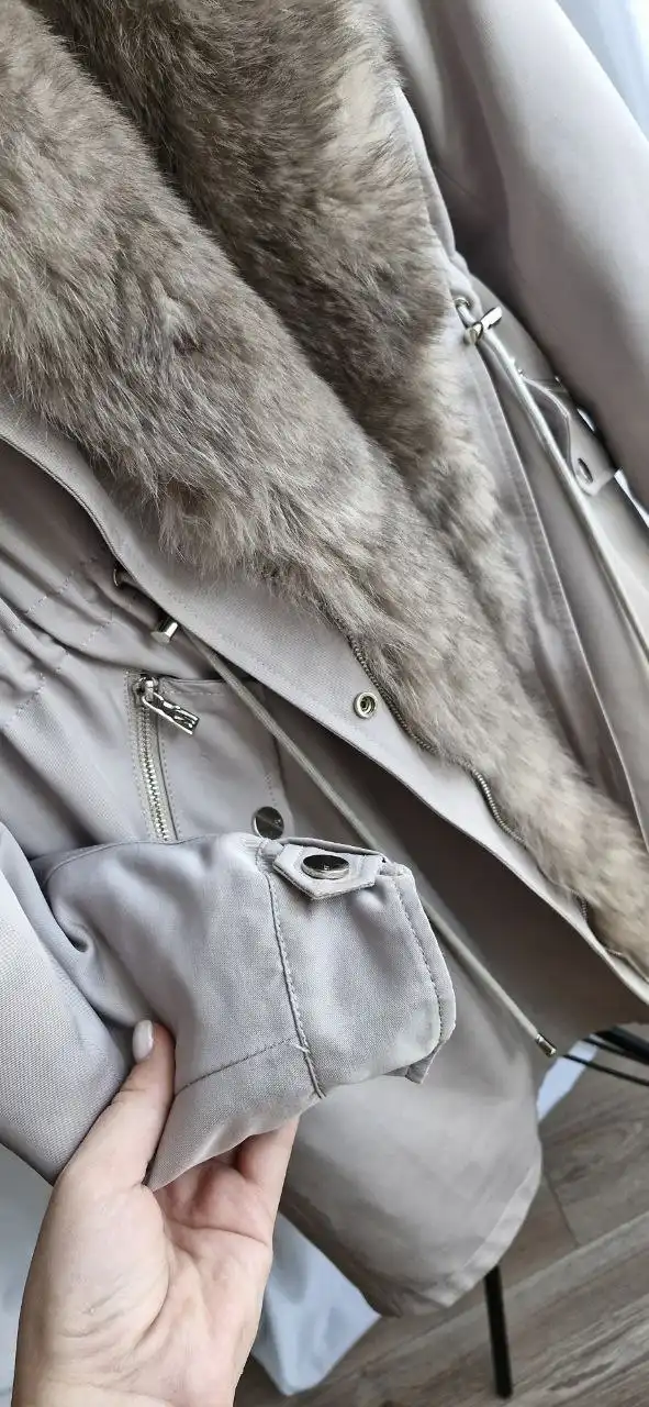 Женская парка размер 42-44