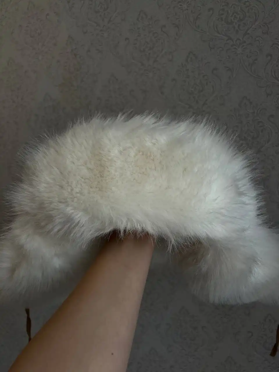 Шапка-ушанка из меха