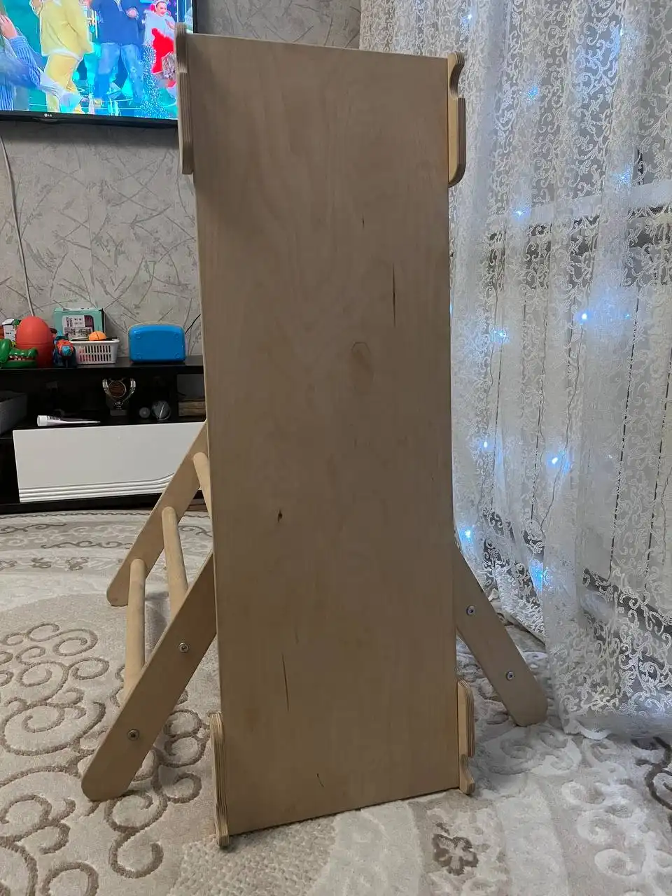 Продам детский спортивный комплекс с треугольником пиклер и горкой