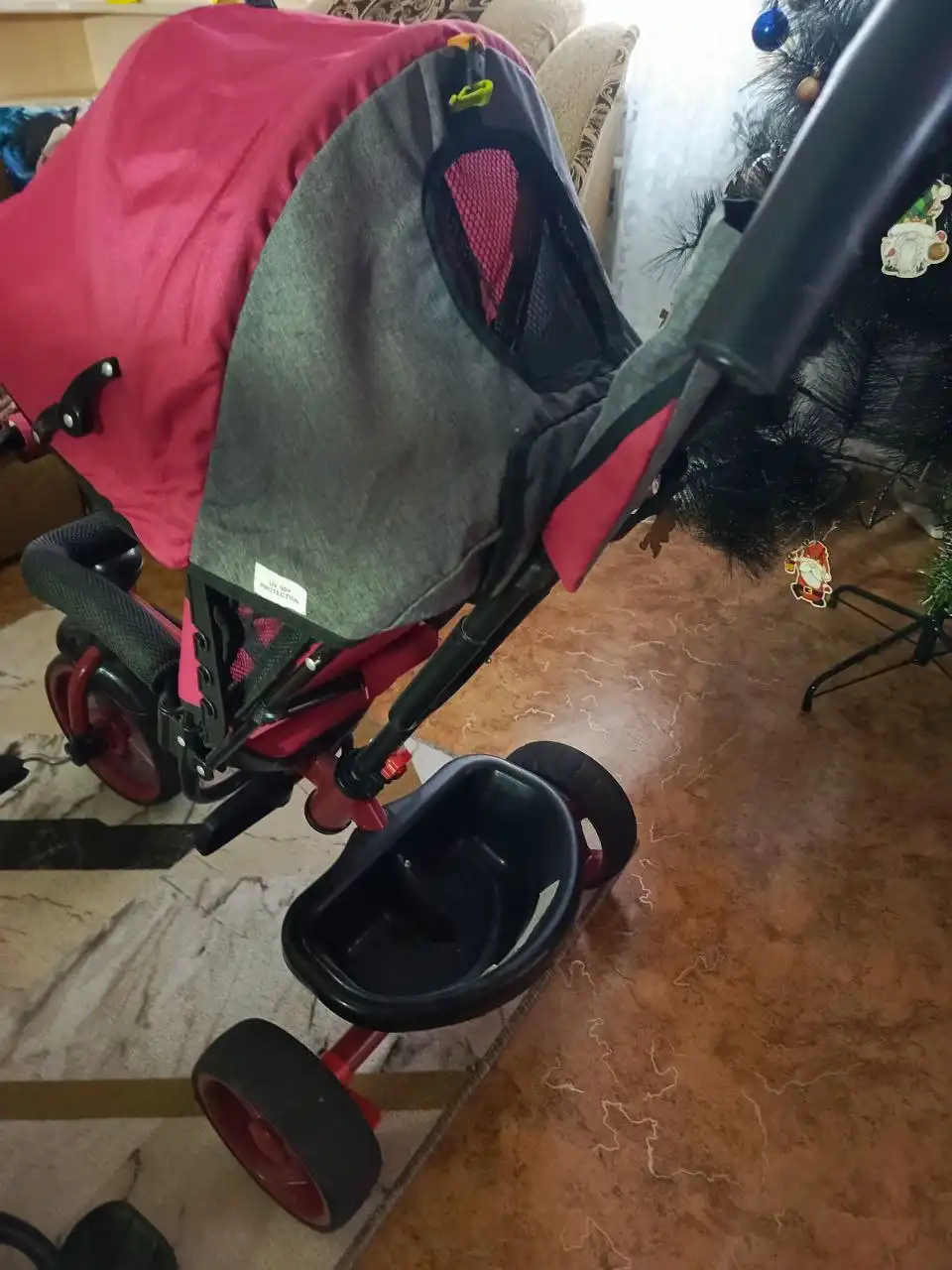 Детский велосипед с тремя положениями