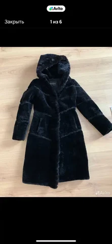 Продам теплую мутоновую шубку со вставками каракуля и отделкой из норки - Мужская одежда в Кемерово