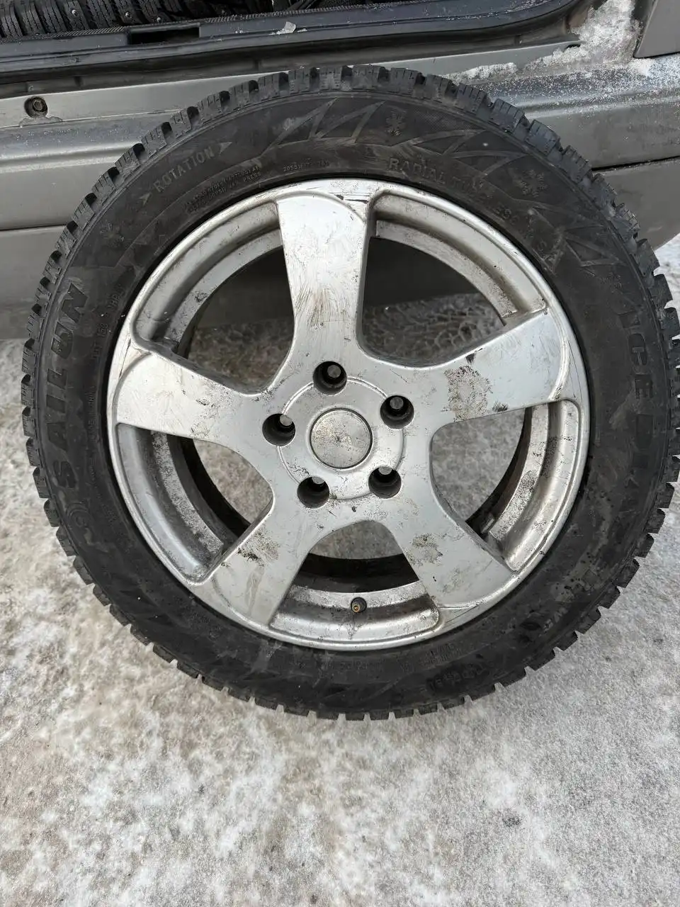 Продажа зимней резины Сайлун с дисками - Шины и диски (Авто) в Кемерово