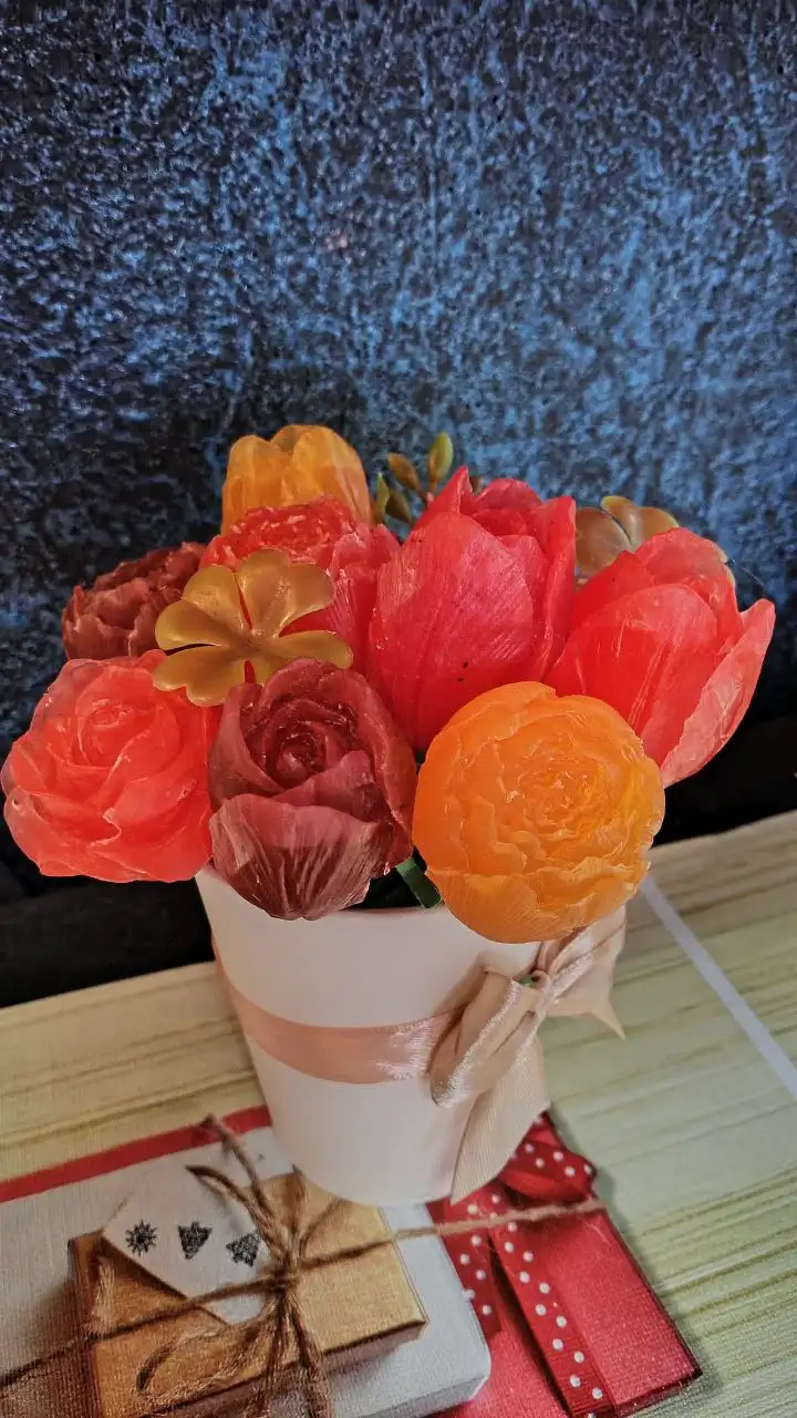 Букет из мыла ручной работы - Барахолка в Кемерово