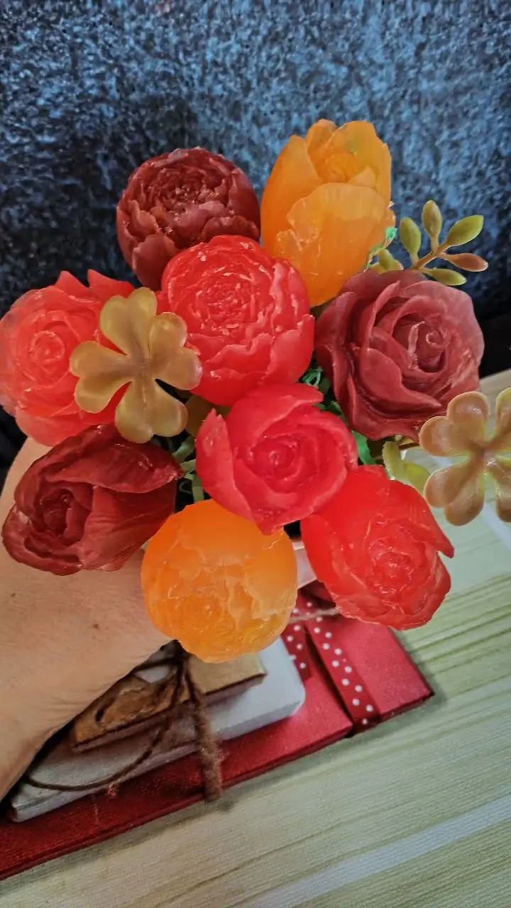 Букет из мыла ручной работы - Барахолка в Кемерово