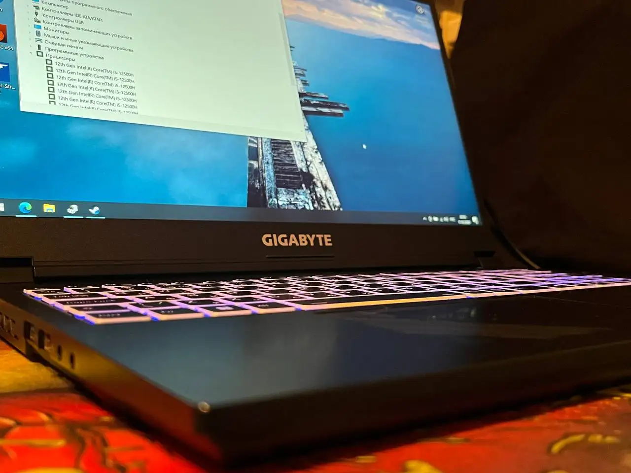 Игровой ноутбук GIGABYTE G5 I5 12500H GeForce RTX 3060 - Ноутбуки (Электроника) в Кемерово