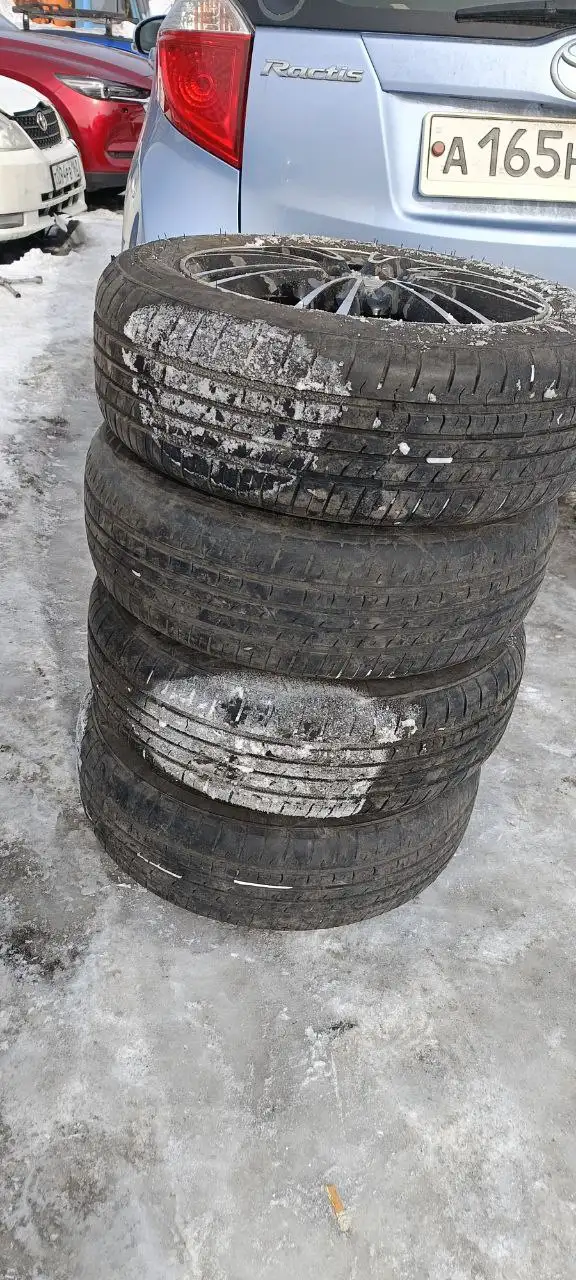 Продажа комплектов колес 4/100, BMW, Pajero - Колеса и диски (Запчасти) в Кемерово