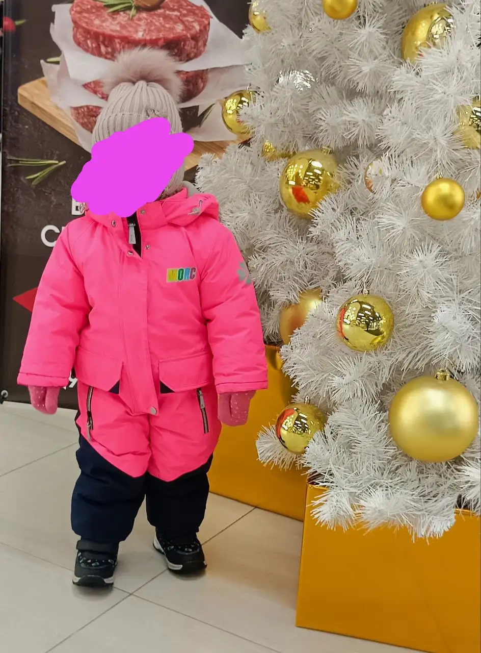 Продам зимний комбинезон для девочки - Одежда (Товары для детей) в Кемерово