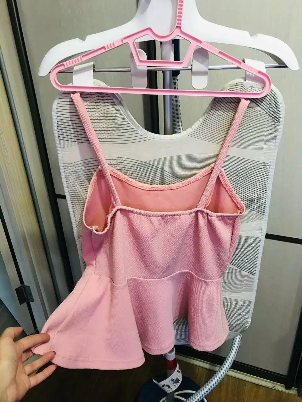 Топ маечка с баской на талии - Женская одежда (Одежда) в Кемерово