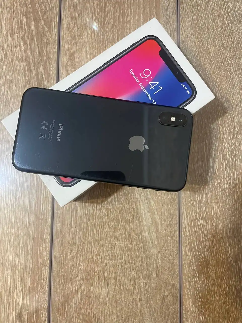 iPhone X 64gb в хорошем состоянии с неисправностями - Смартфоны и телефоны (Электроника) в Кемерово