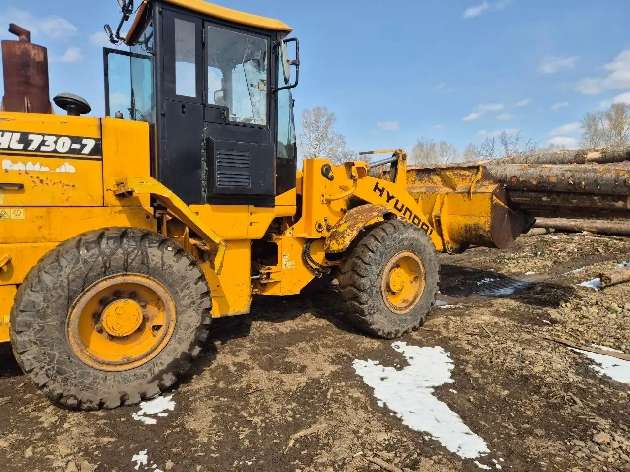 Продам фронтальный погрузчик HYUNDAI HL 730-7 2006 года - Спецтехника (Барахолка) в Кемерово