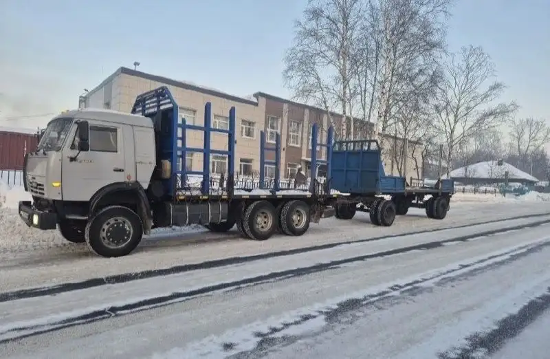 Камаз в сцепке, коробка ZF16, мотор 360 л.с. - Грузовые автомобили (Авто) в Кемерово