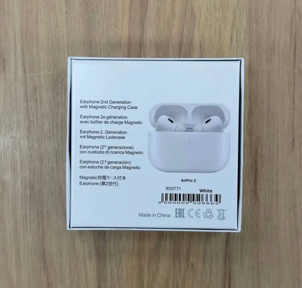 AirPods Pro 2 копия (реплика) бюджетный вариант - Наушники (Электроника) в Кемерово