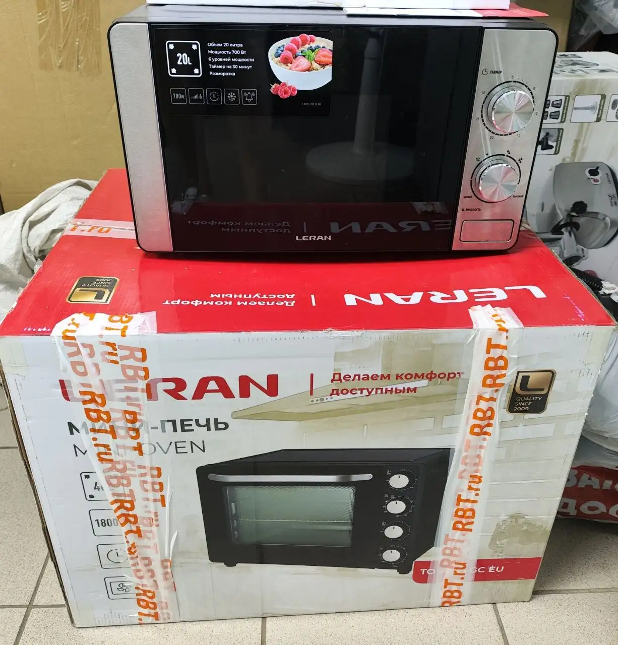 Продам микроволновую печь и мини-печь - Электроника в Неизвестно
