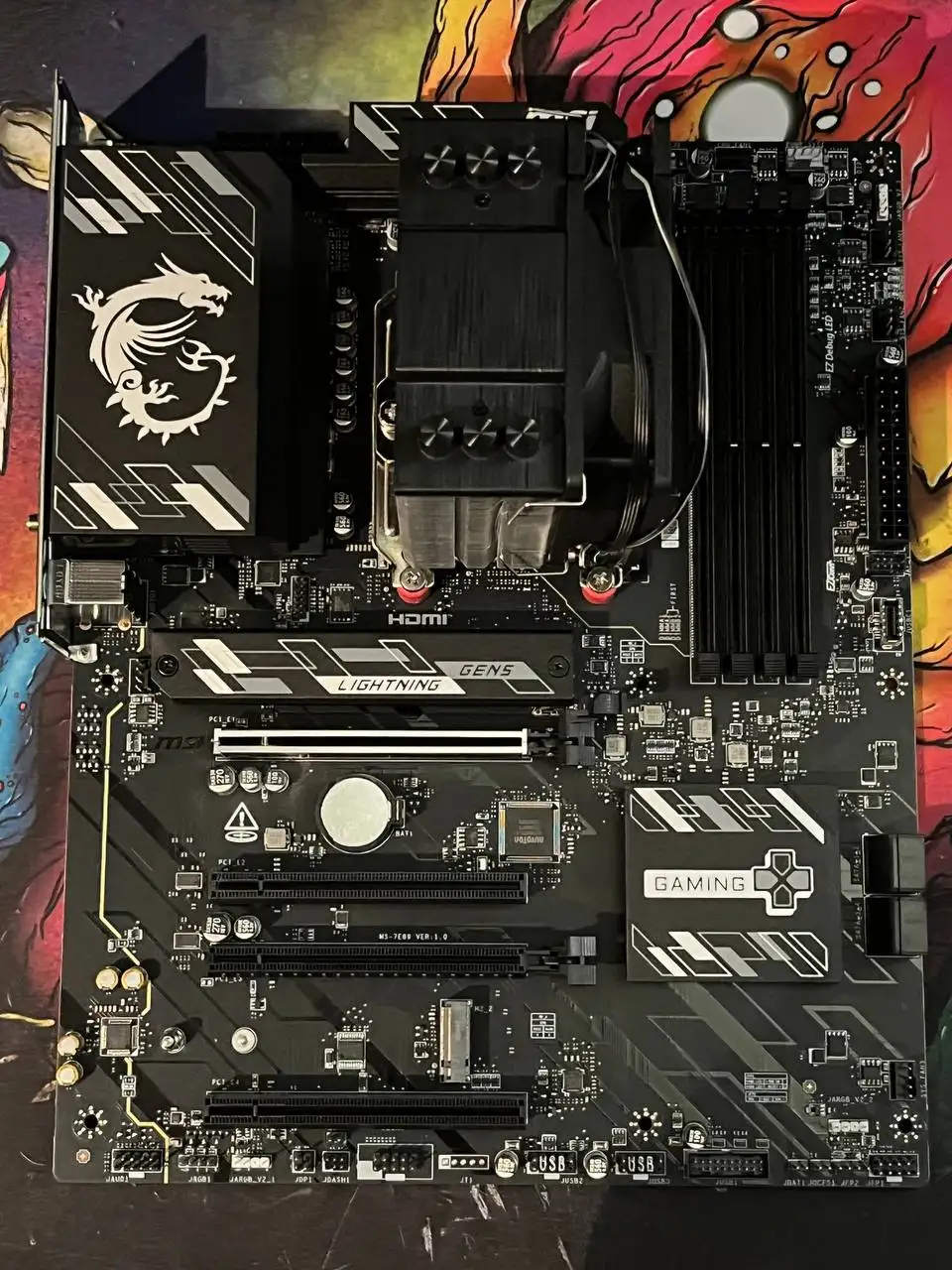 MSI AM5 B850 Gaming Pro + Ryzen 5 7600 + кулер - Компьютеры и комплектующие (Электроника) в Кемерово